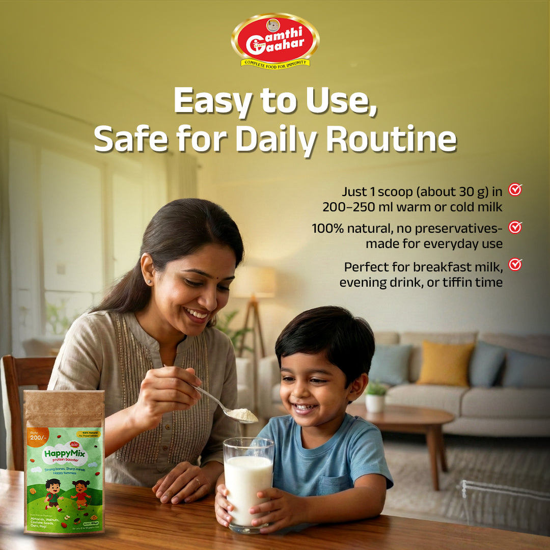 Nutritional Claim- Kids Protein Powder Pack of 2 (Chocolate Flavor)