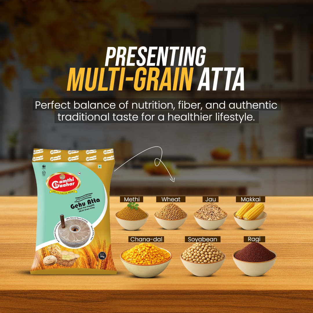 Organic Multigrain Atta